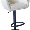 Homeville Agnes stof creme/sort