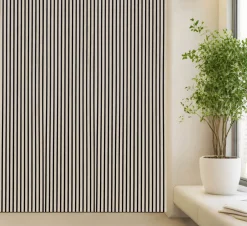 Homeville Akustikpanel lys eg 280x60,5x1,3cm