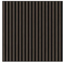 Homeville Akustikpanel mørk eg 60x60,5x1,3cm