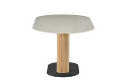 Homeville Alba 180x90x76cm beige/natur