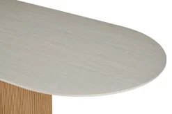 Homeville Alba 180x90x76cm beige/natur
