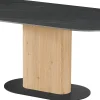 Homeville Alba 180x90x76cm mørkegrå/natur