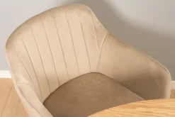 Homeville Alberte velour beige