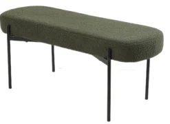 Homeville Amalie teddystof grøn/sort