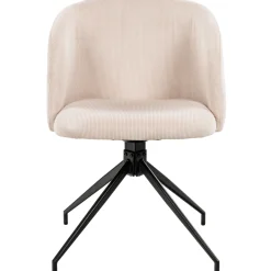 Homeville Amelia med drejefunktion fløjl beige