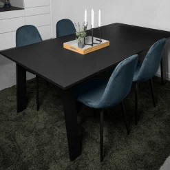 Homeville Anna fløjl blå