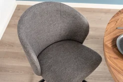 Homeville Annie med drejefunktion stof grå