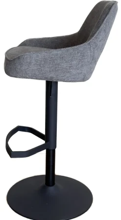 Homeville Ann stof grå/sort