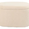 Homeville Aranda med opbevaring teddystof beige