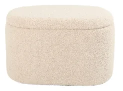 Homeville Aranda med opbevaring teddystof beige