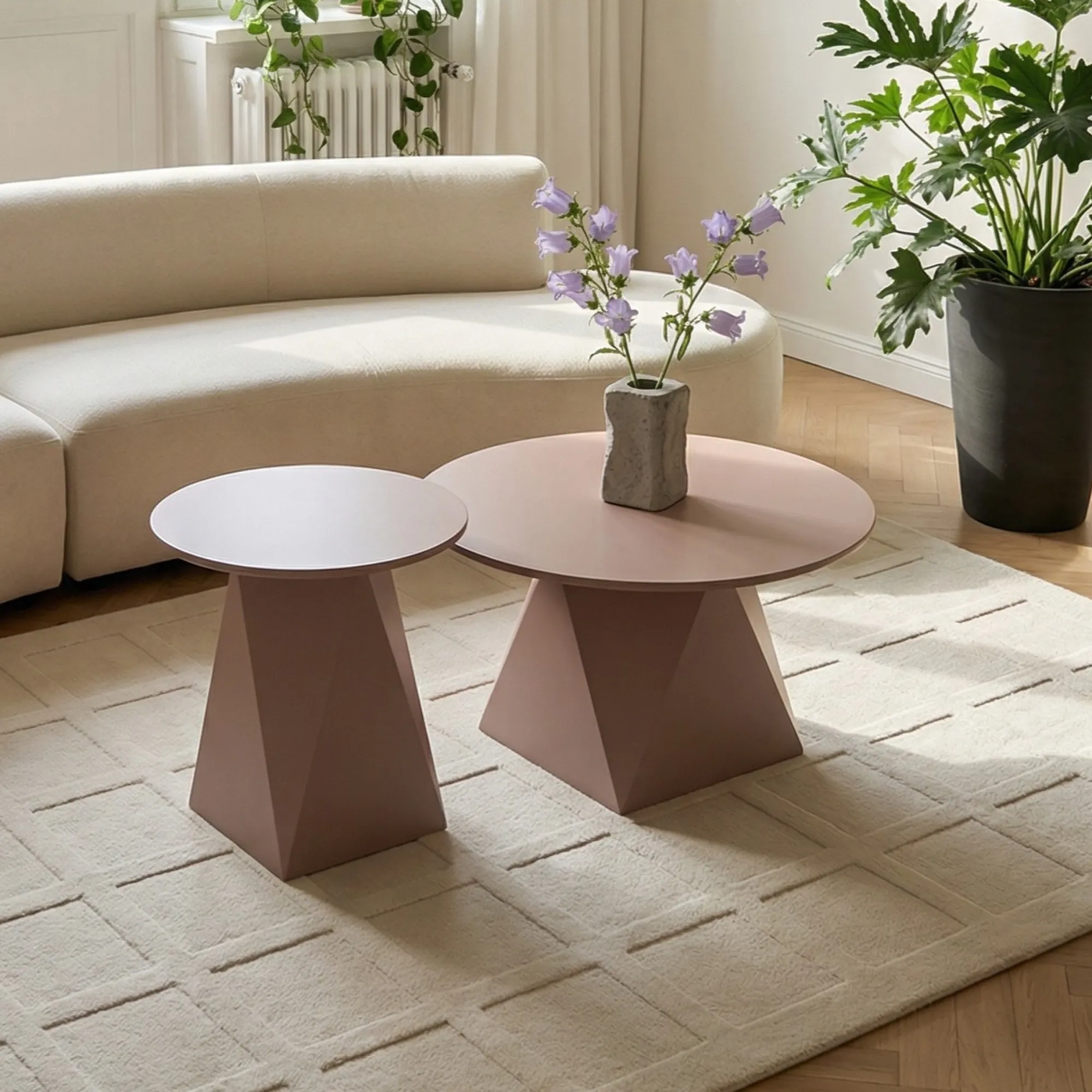 Furnhouse Aura mokka mousse ø80x45cm