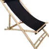 Homeville Bambus strandstol sort