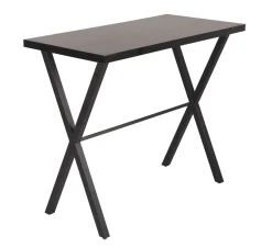 Homeville Barbord sæt Grappa sort/Luna barstol sort/krom