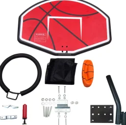 Bestplay Basketball kurv til Plus trampolin