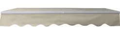 Essence Åben markise 350x250cm creme/hvid