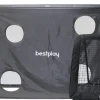 Bestplay fodboldmål 220x170cm + rebounder 130x130cm + airdummy 180cm