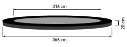 Bestplay Premium ø366cm Medium
