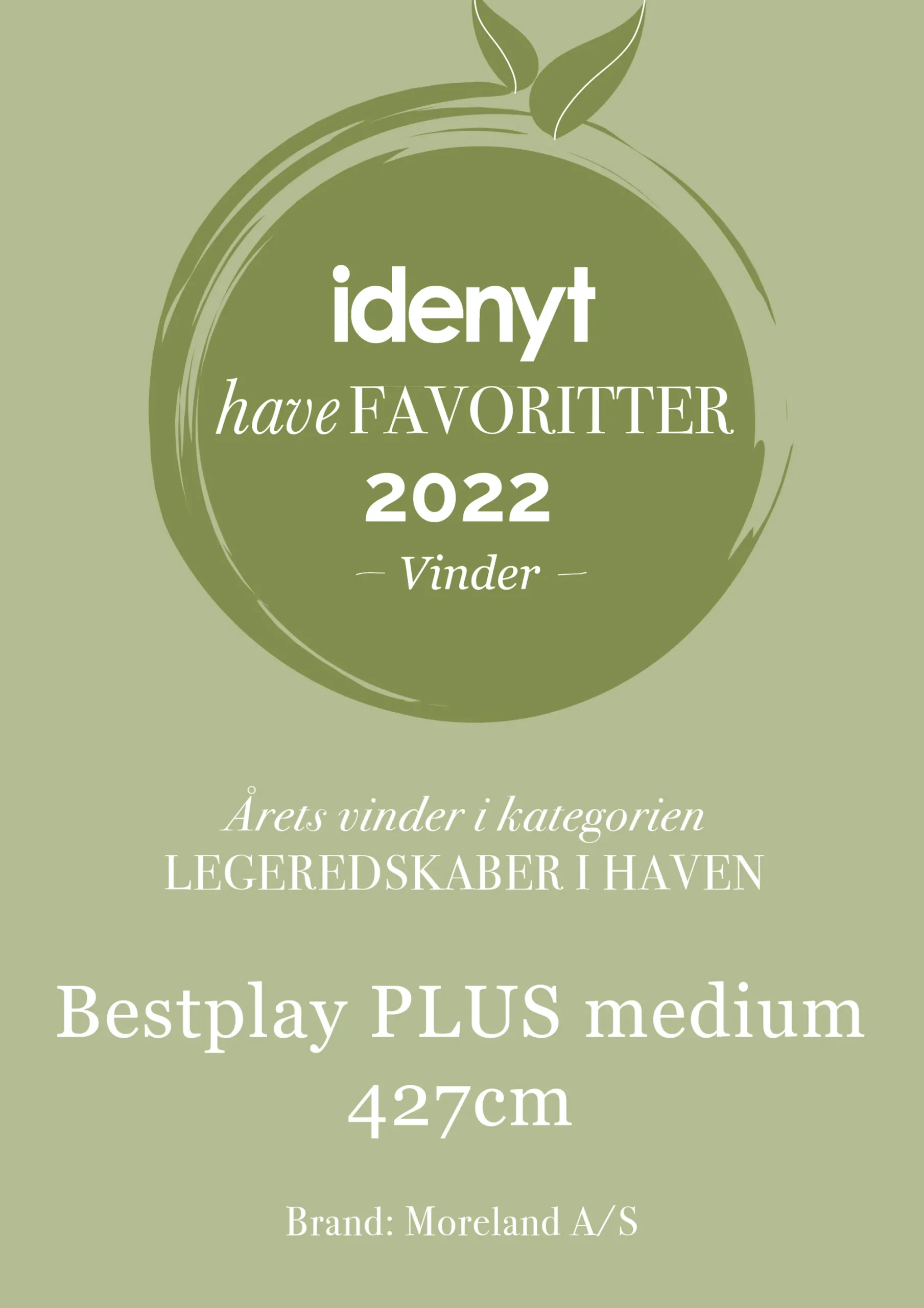 Bestplay Premium med sikkerhedsnet ø427cm Medium