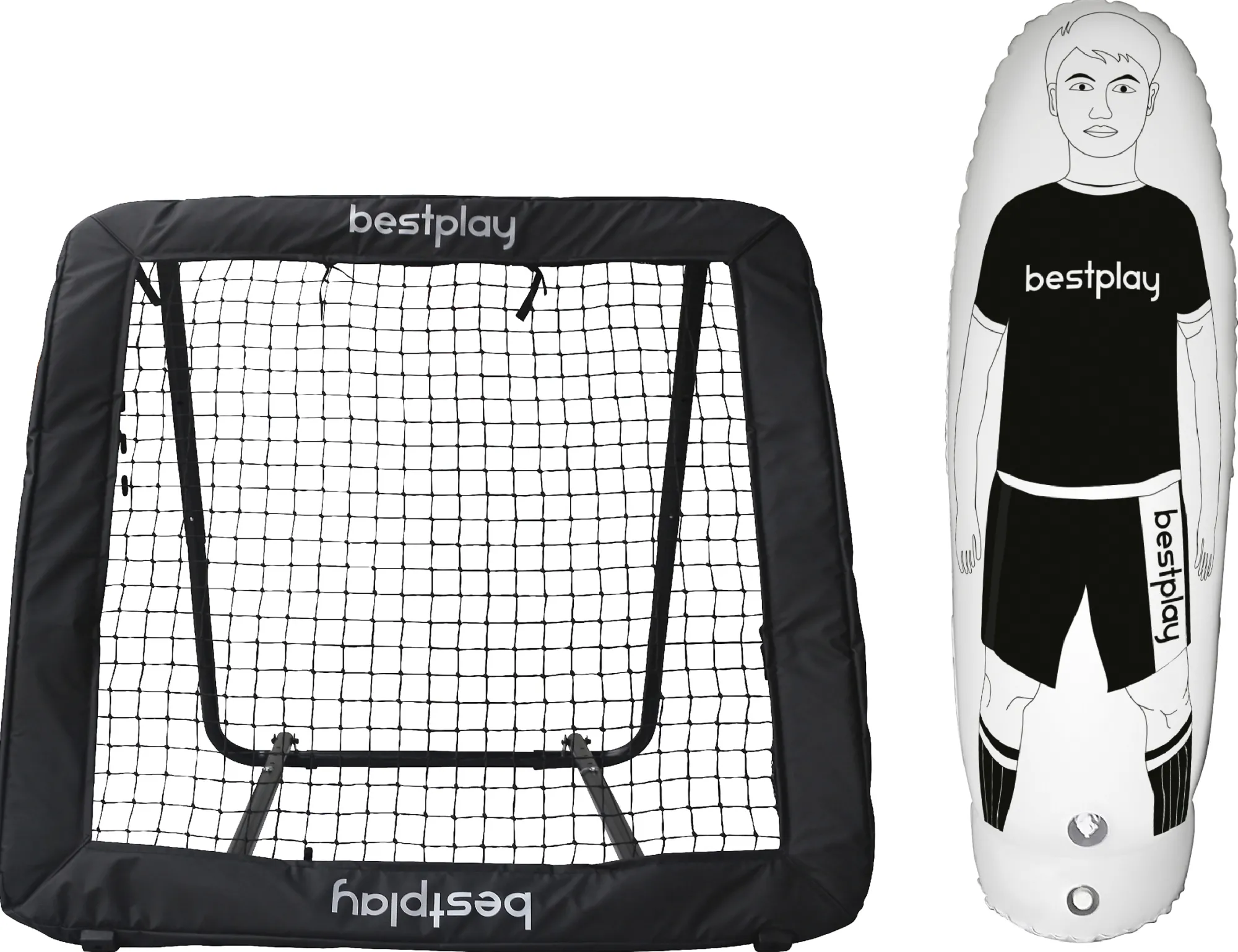 Bestplay rebounder 130x130cm + air dummy