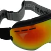 Bestplay skibrille børn rød og gul