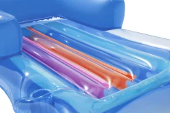 Bestway oppustelig loungestol blå 161x84cm
