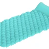 Bestway oppustelig luftmadras bølget turkis 213x86cm
