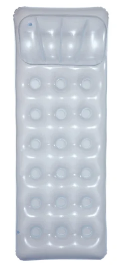 Bestway oppustelig luftmadras sølv 188x71cm