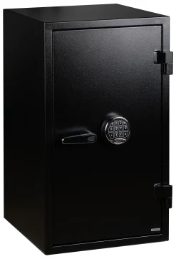 Workmann Brandsikkert pengeskab sort 83x48x43,5cm