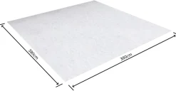 Coolsplash pool underlag 380x380cm