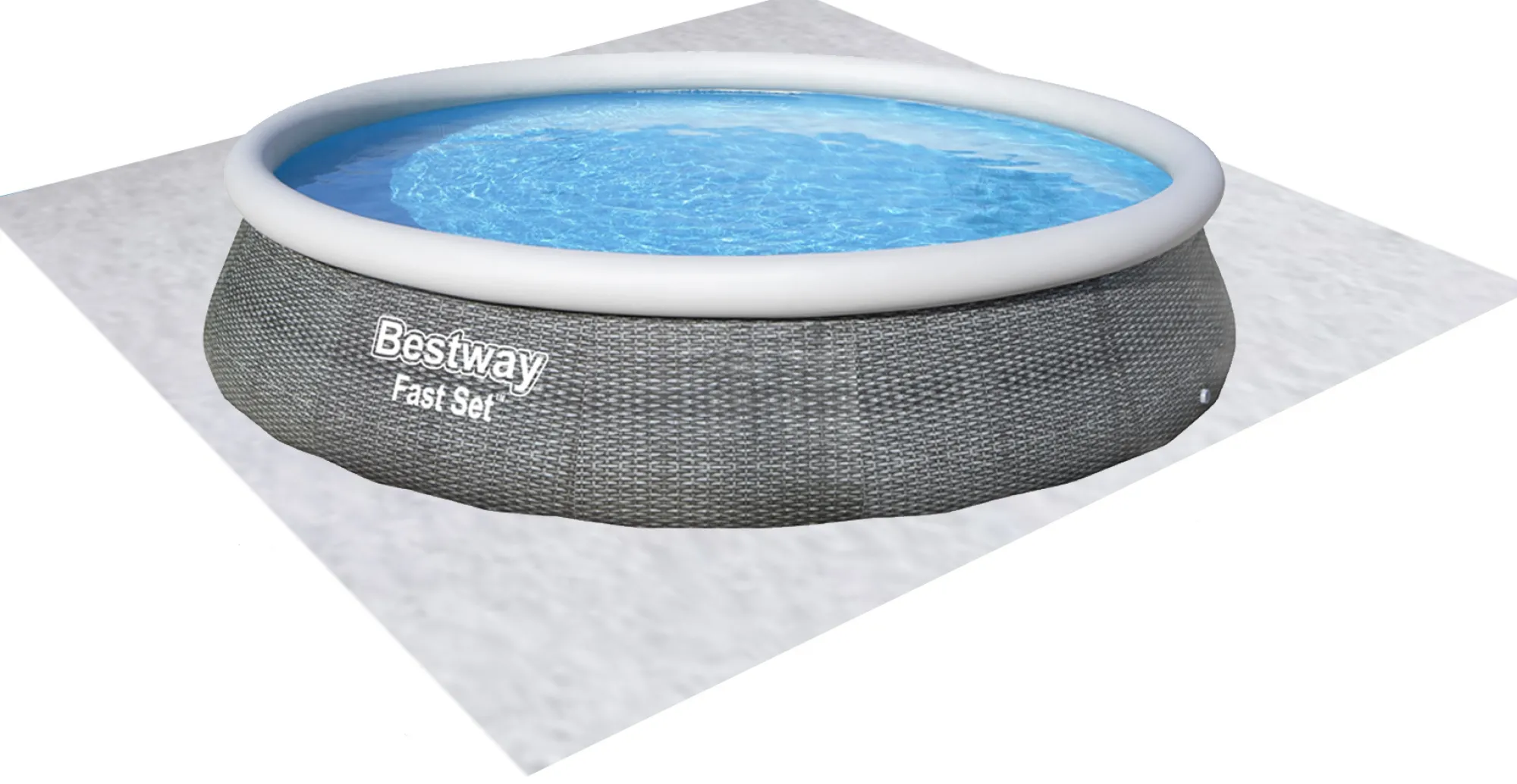 Coolsplash pool underlag 410x410cm