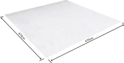 Coolsplash pool underlag 470x470cm