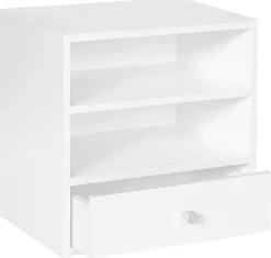 Homeville Drammen væghængt hvid 35,4x35,4x25cm