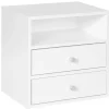 Homeville Drammen væghængt hvid 35,4x35,4x25cm