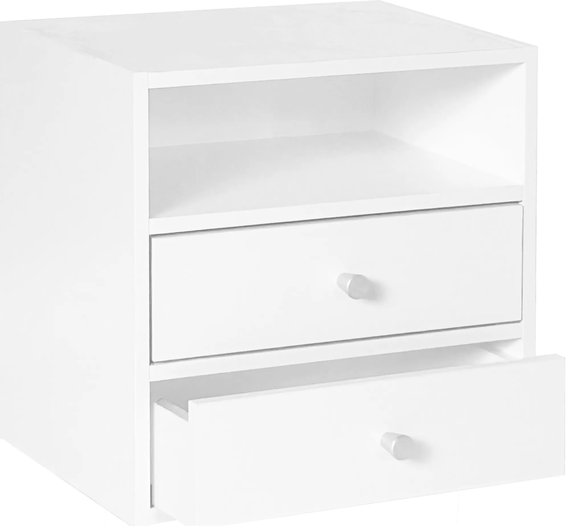 Homeville Drammen væghængt hvid 35,4x35,4x25cm