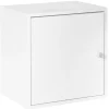 Homeville Drammen væghængt hvid 35,4x35,4x25cm
