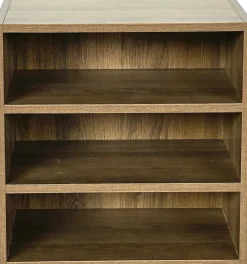 Homeville Drammen væghængt valnød 35,4x35,4x25cm