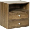 Homeville Drammen væghængt valnød 35,4x35,4x25cm