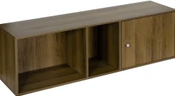 Homeville Drammen væghængt valnød 115x30x36cm