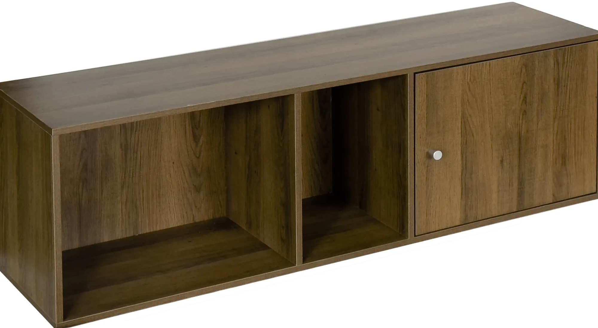 Homeville Drammen væghængt valnød 115x30x36cm