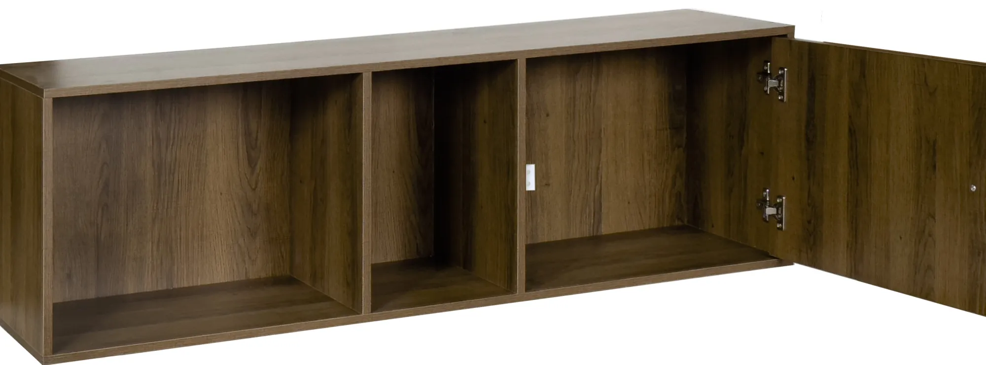 Homeville Drammen væghængt valnød 115x30x36cm