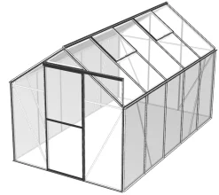Moreland Drivhus poly sølv 5,97m2
