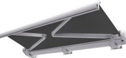 Essence Elektrisk markise lukket 400x300cm antracitgrå/hvid