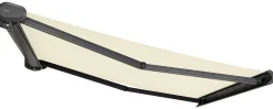 Essence Elektrisk markise lukket 300x250cm creme/antracitgrå