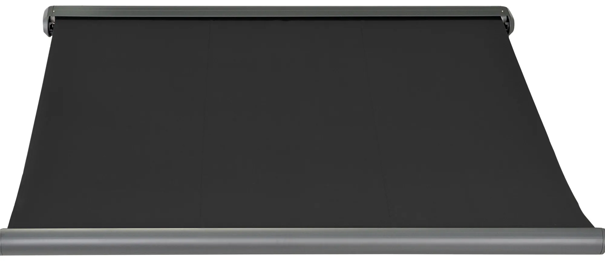 Essence Elektrisk markise lukket 400x300cm sort/antracitgrå
