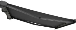 Essence Elektrisk markise lukket 400x300cm sort/antracitgrå