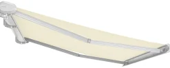 Essence Elektrisk markise lukket 450x300cm creme/hvid