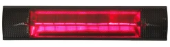 Heatus Elektrisk terrassevarmer 45x10x15cm sort