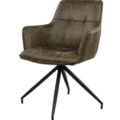 Homeville Elina med drejefunktion suede oliven