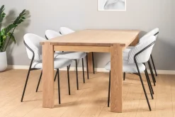 Homeville Elise fløjl hvid