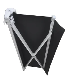 Essence åben elektrisk markise 400x300cm sort/hvid